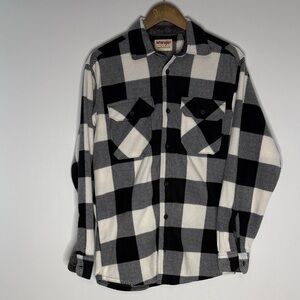 Wrangler Gray Checkered Shirt